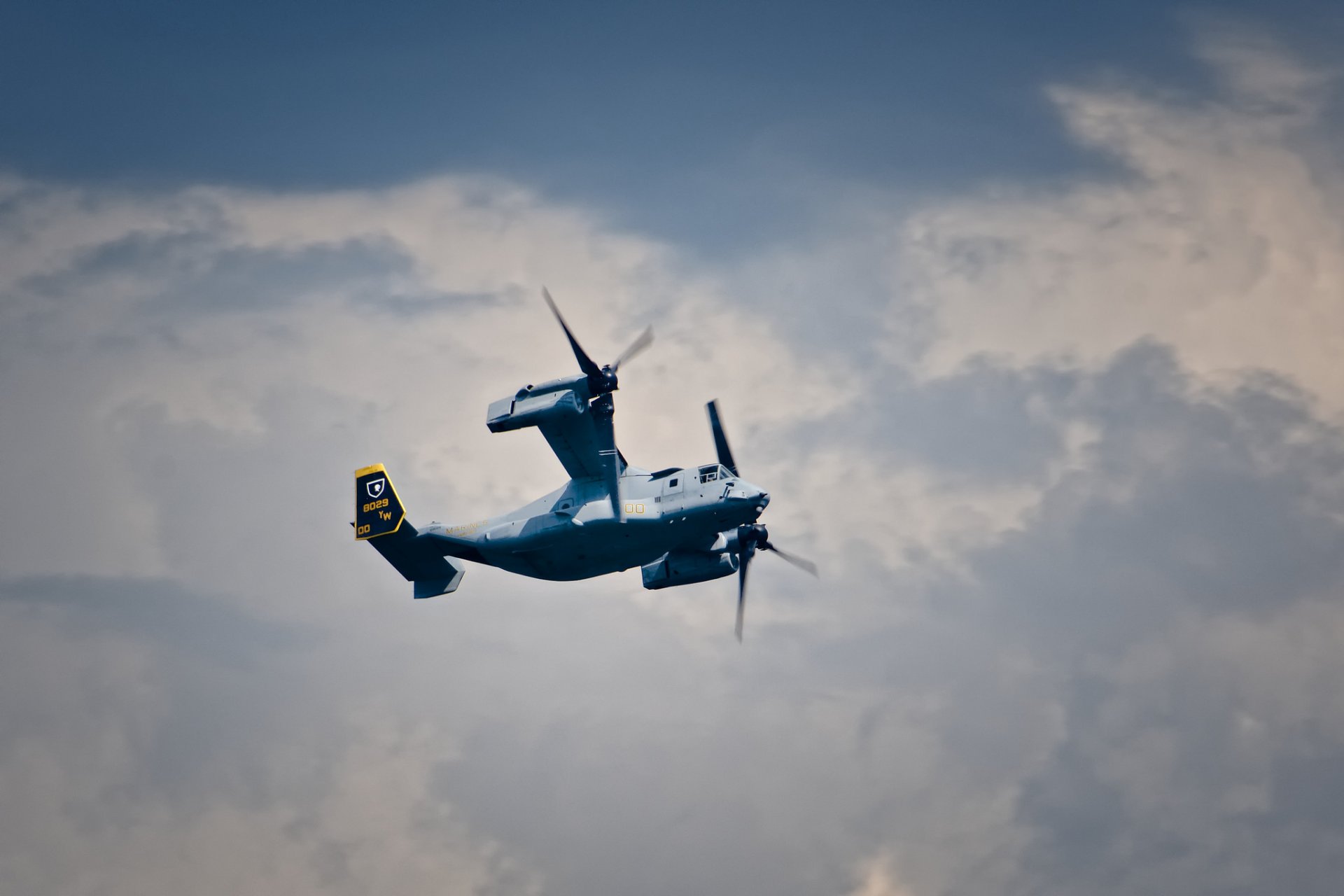 bell v-22 osprey trasporto convertiplano volo