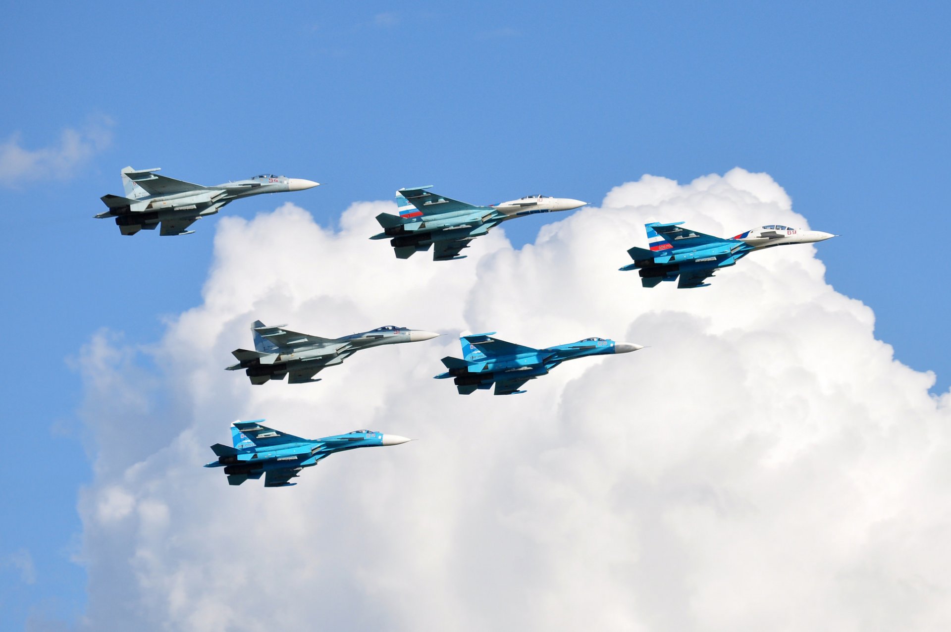 su-27 caccia cielo