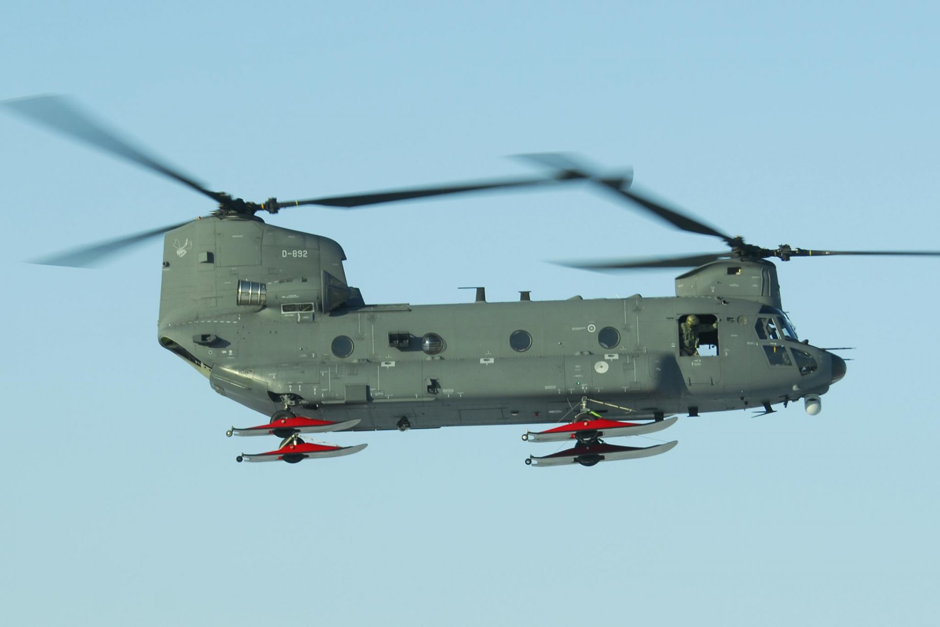 ch-47d chinook chinook transport militaire