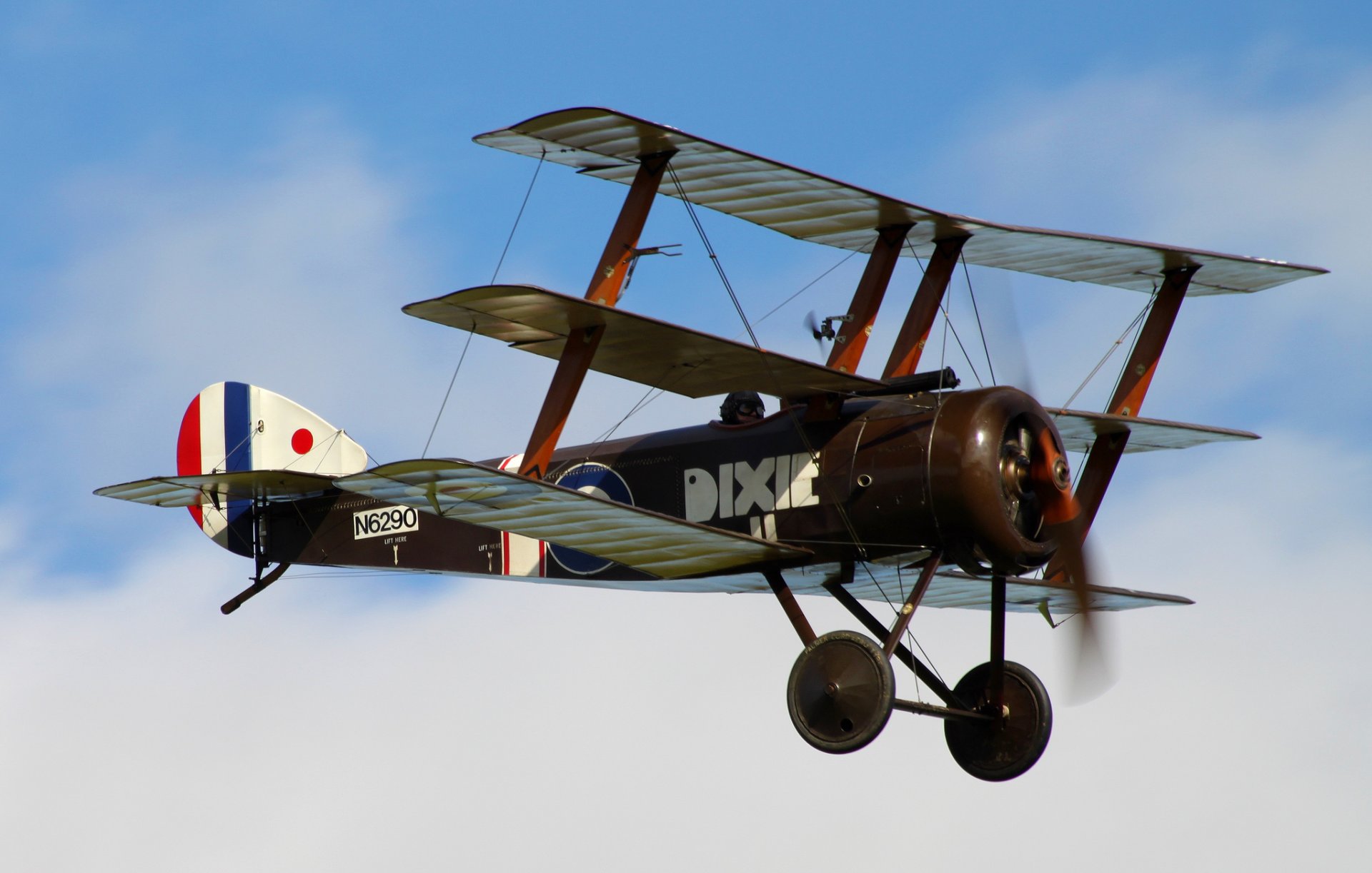 sopwith triplan chasseur-triplan temps première guerre mondiale