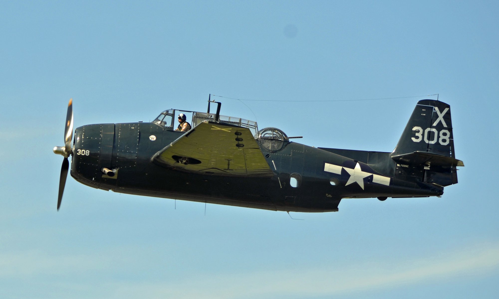 grumman avenger pont torpilleur