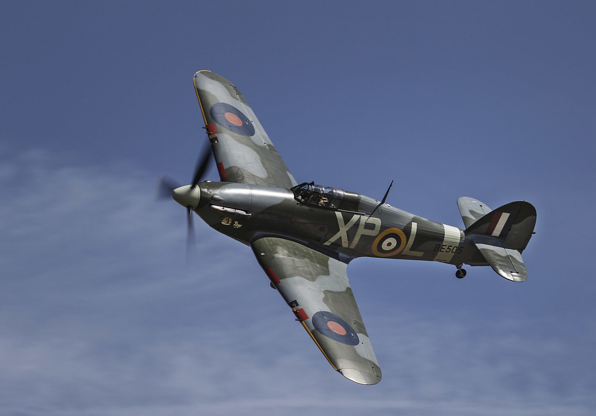 hawker hurricane mk1 monoplace chasseur intercepteur