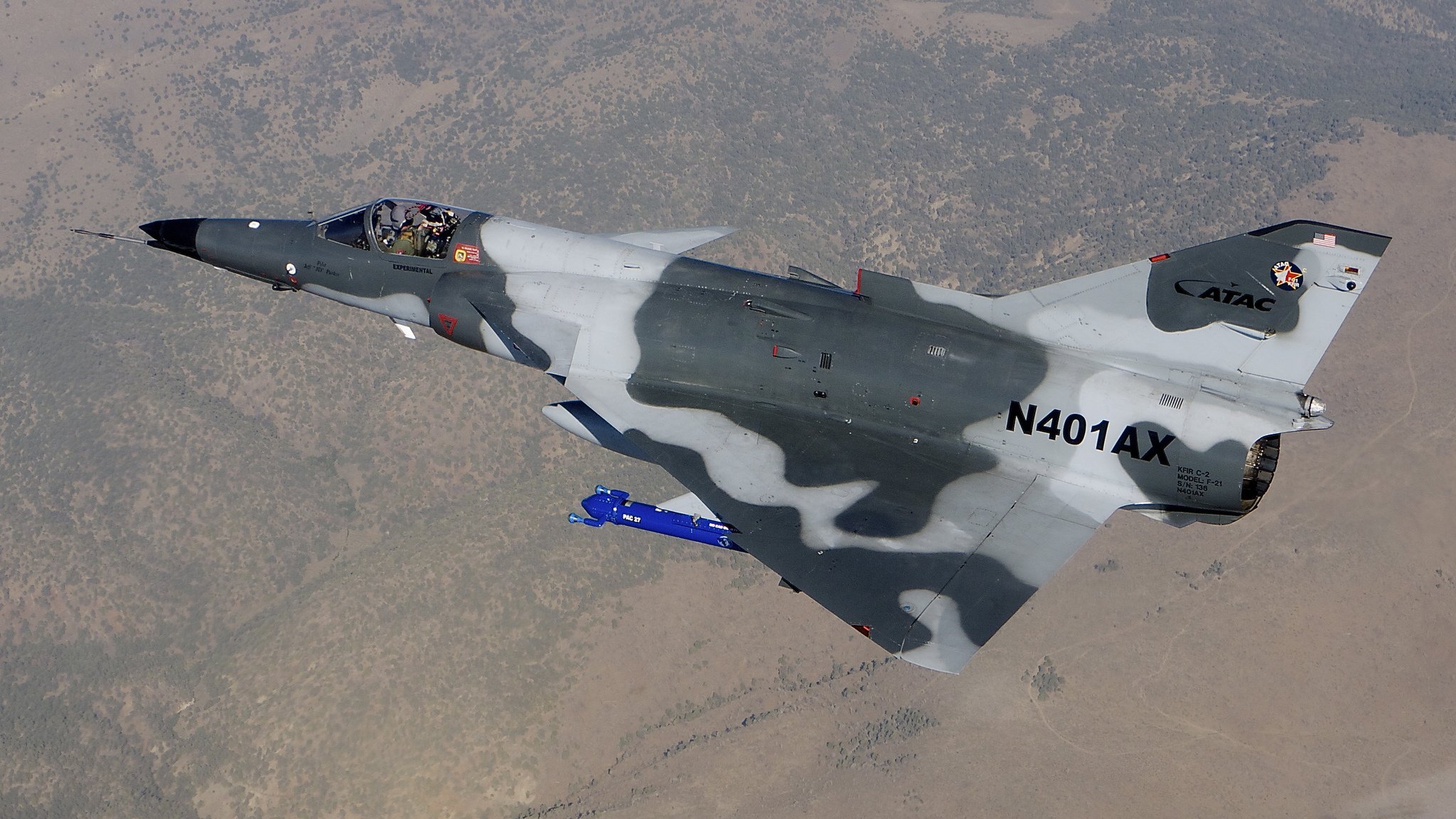 kfir lion all-weather multi-purpose fighter flight