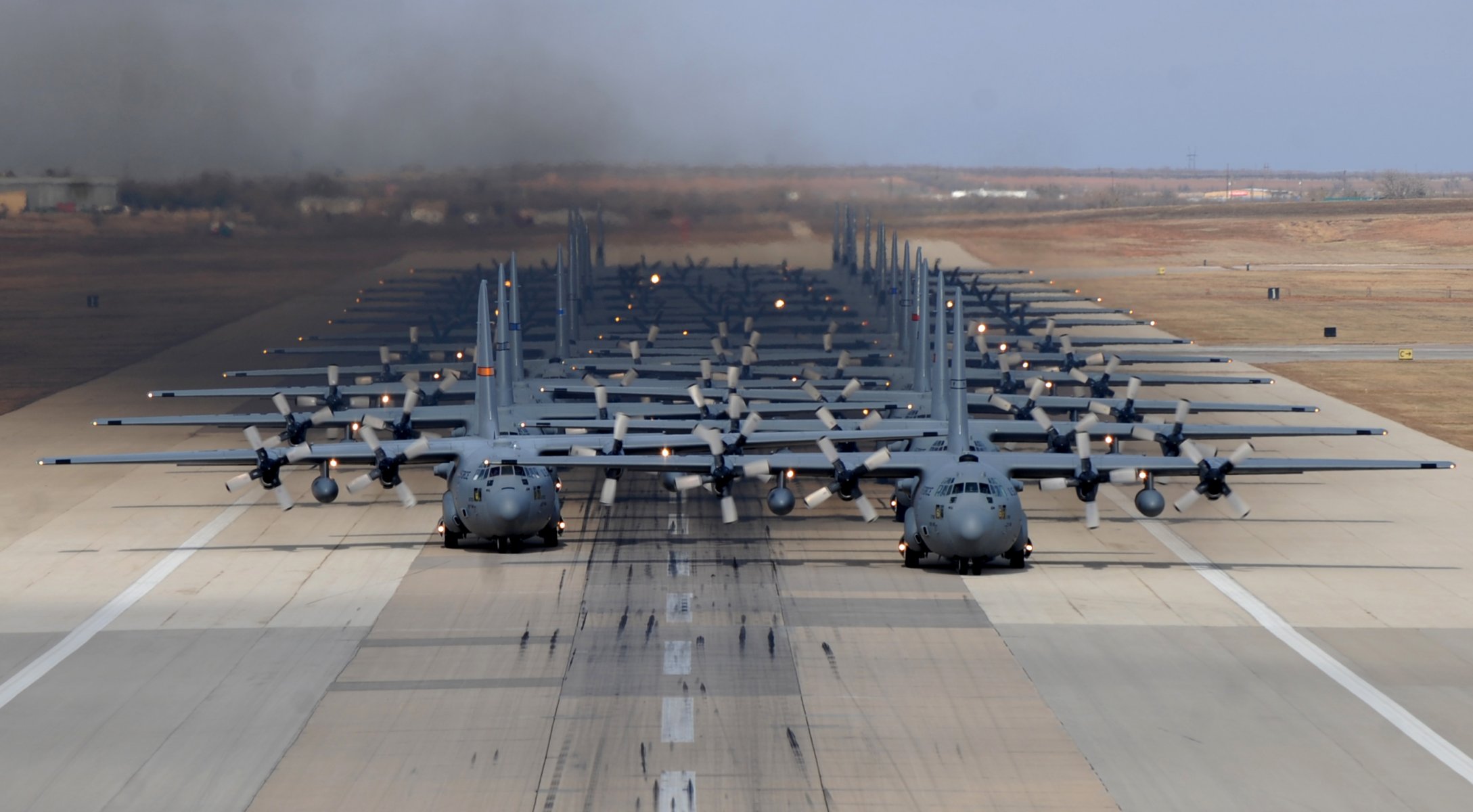 c-130h herkules militärtransport