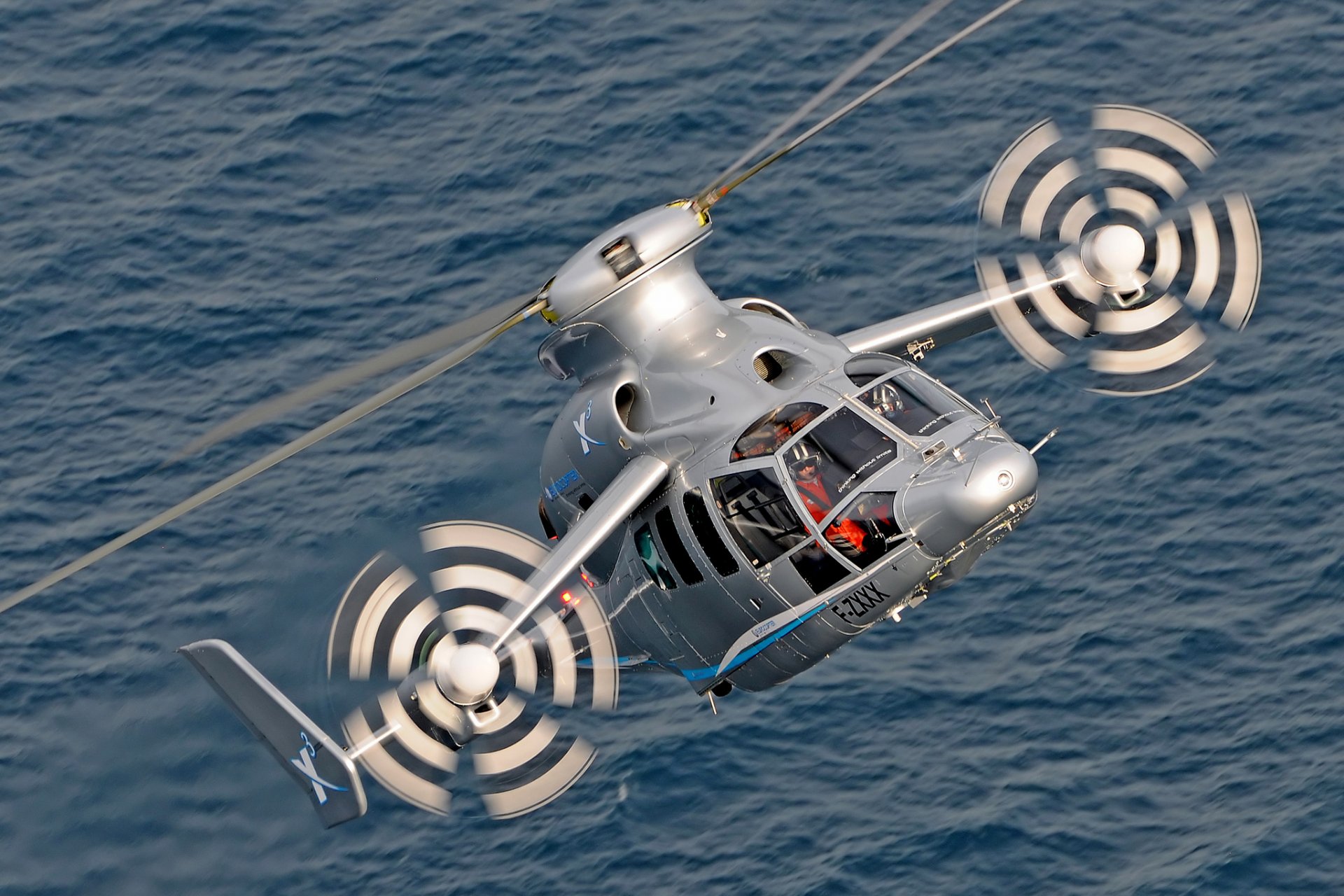 eurocopter x3 expérimental hybride vol