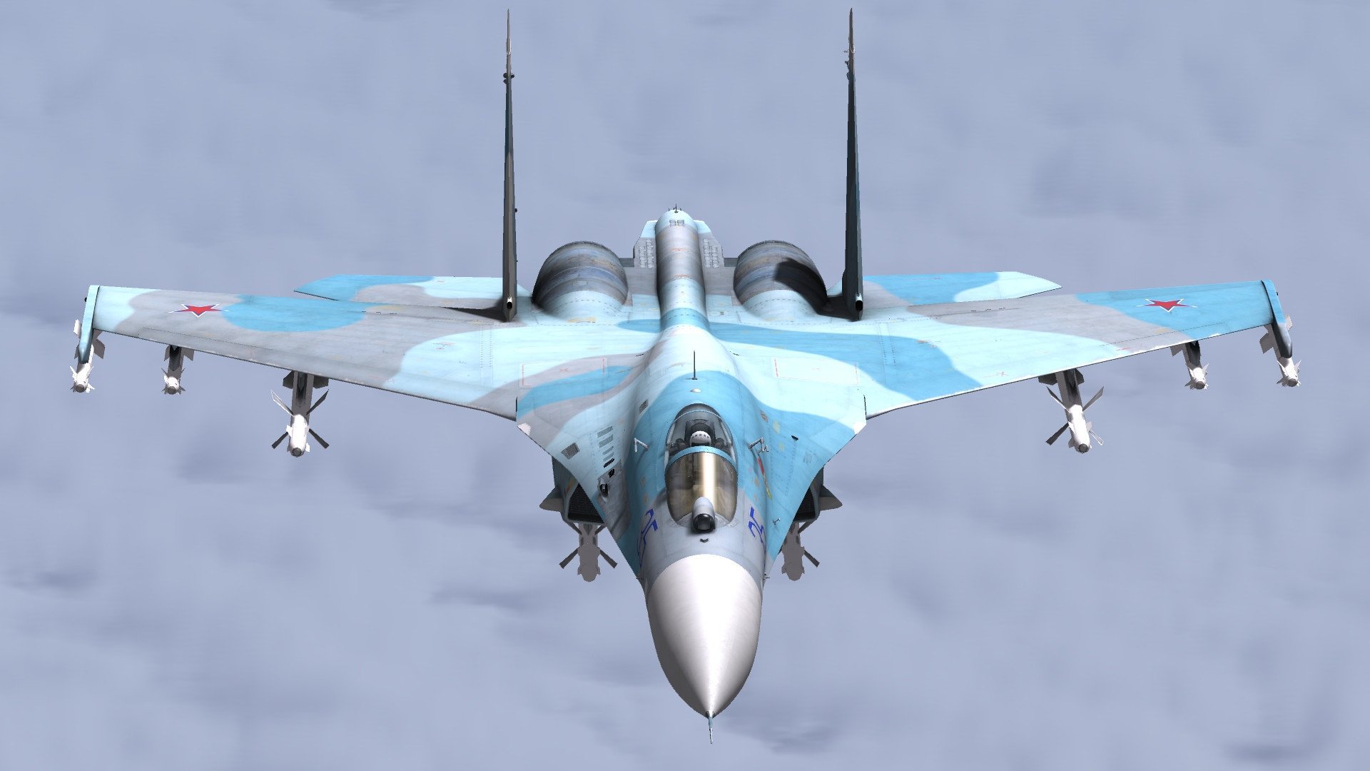 su-27 avión armas