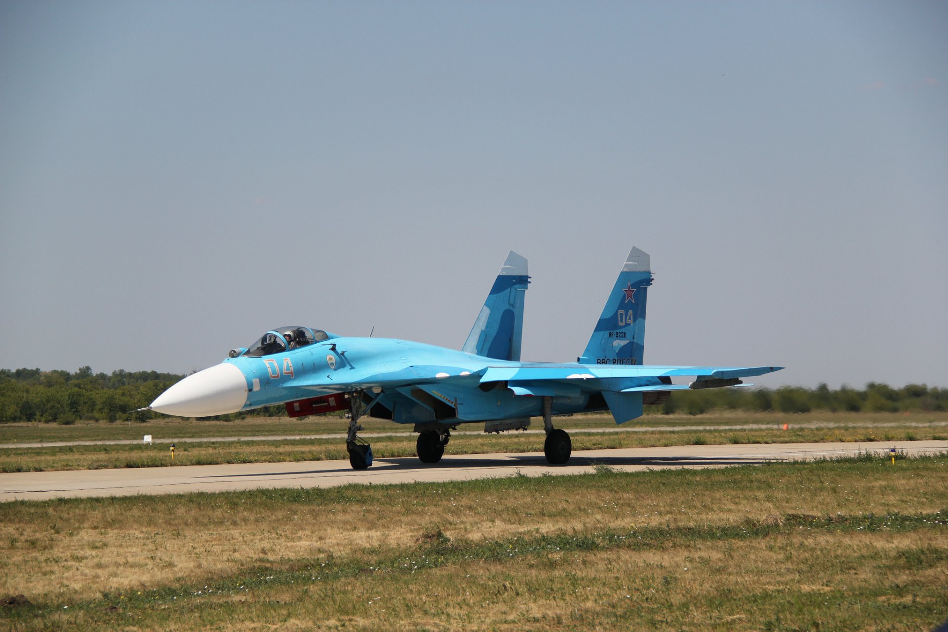 su-27 myśliwiec lotnisko