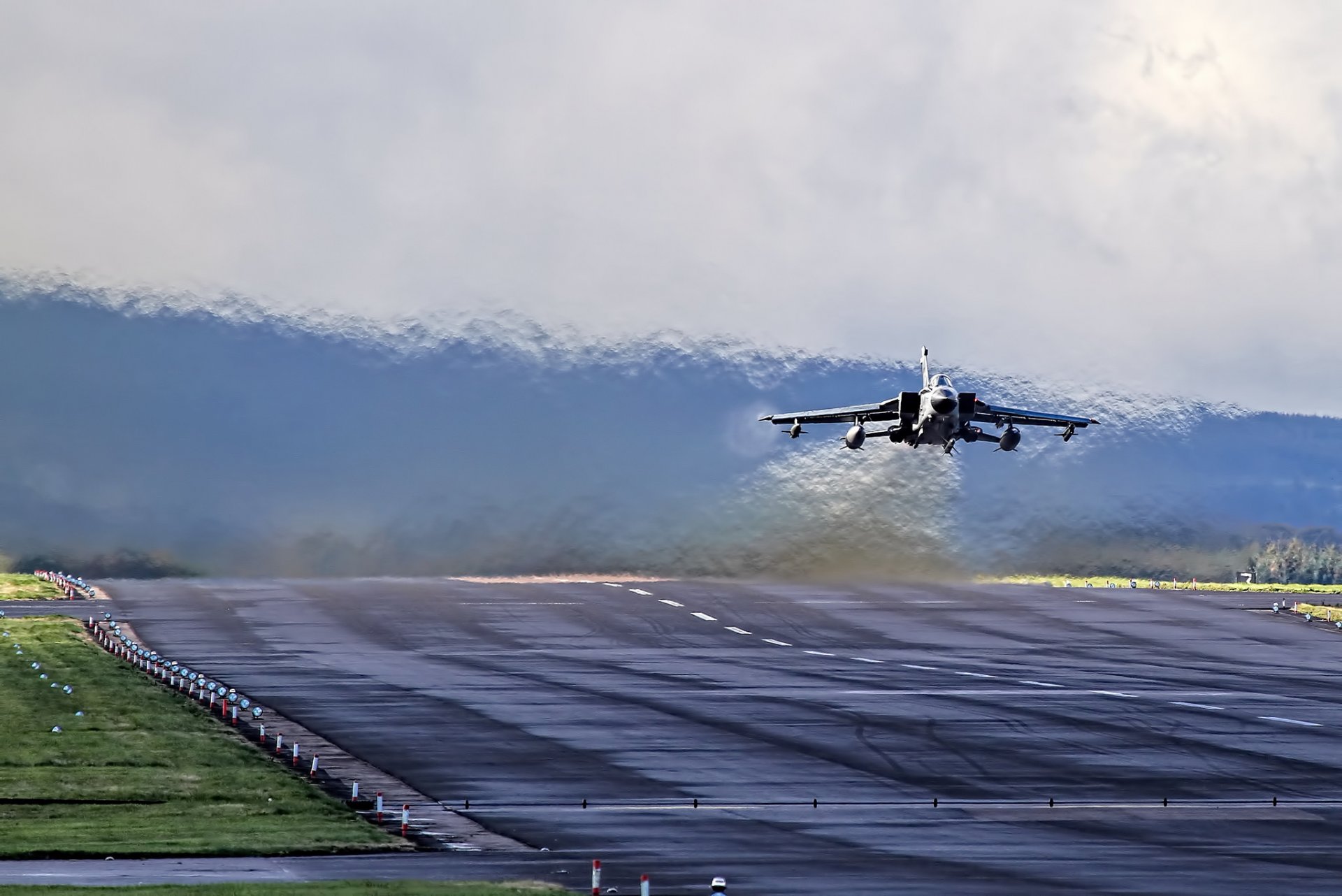 panavia tornado german fighter bomber airport