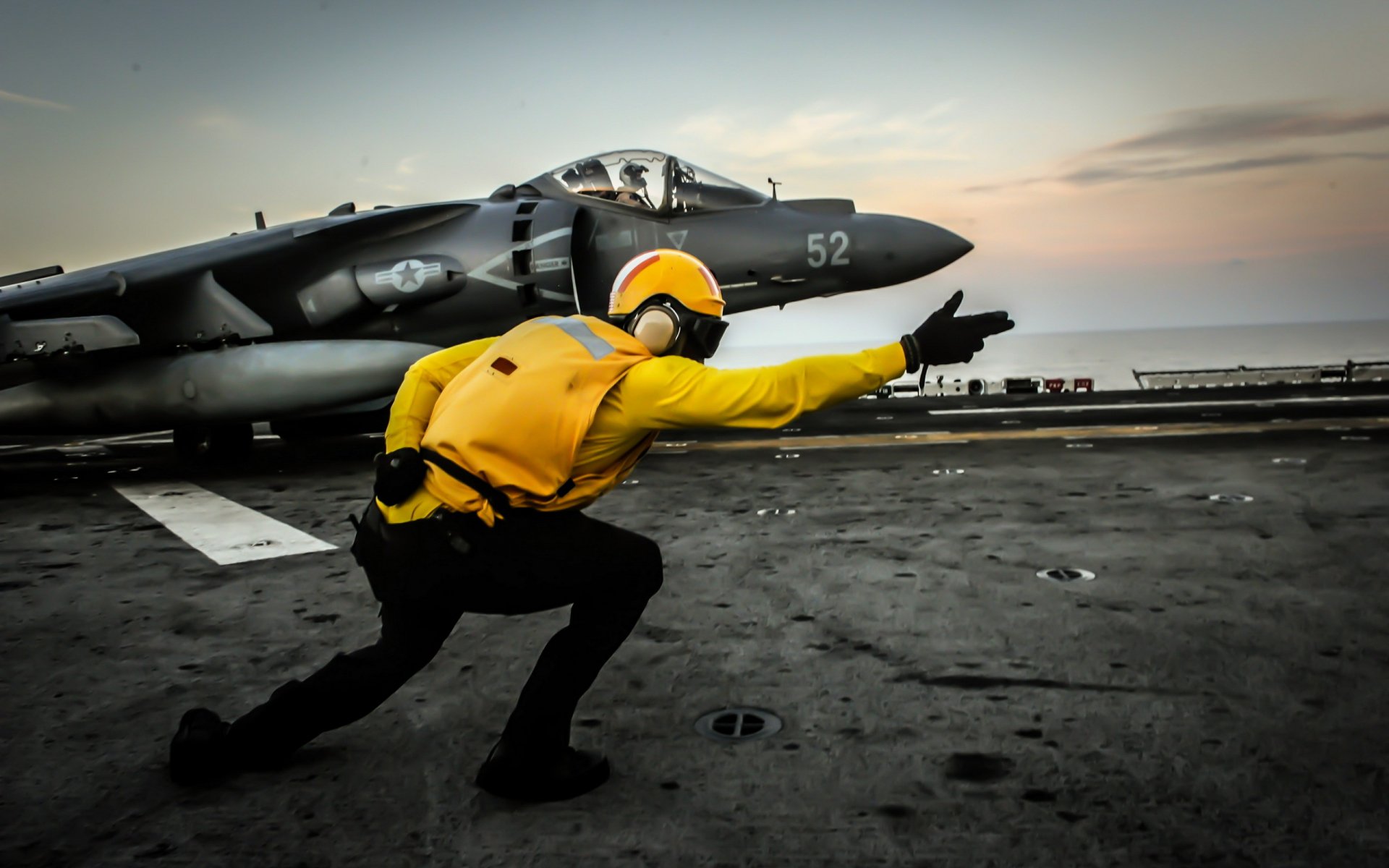 combattants de guerre harrier marins