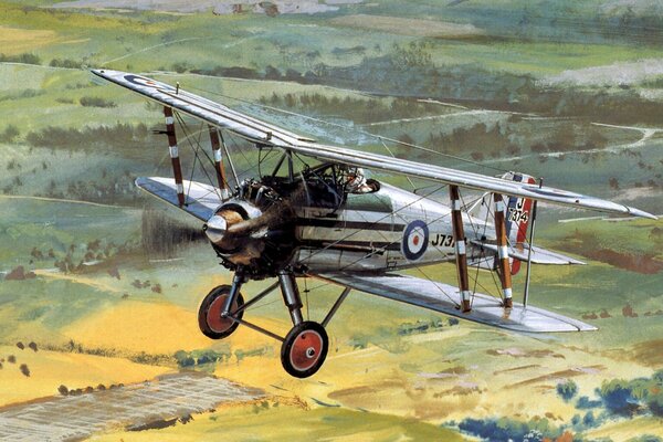 Avión Inglés de la primera guerra mundial