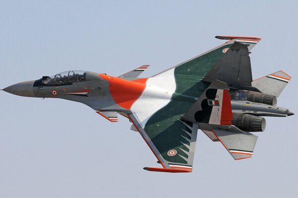 Two-seat Su 30 Egyptian Air Force fighter