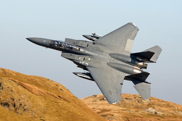 Chasseur McDonnell Douglas F-15e avec le nom de code Eagle