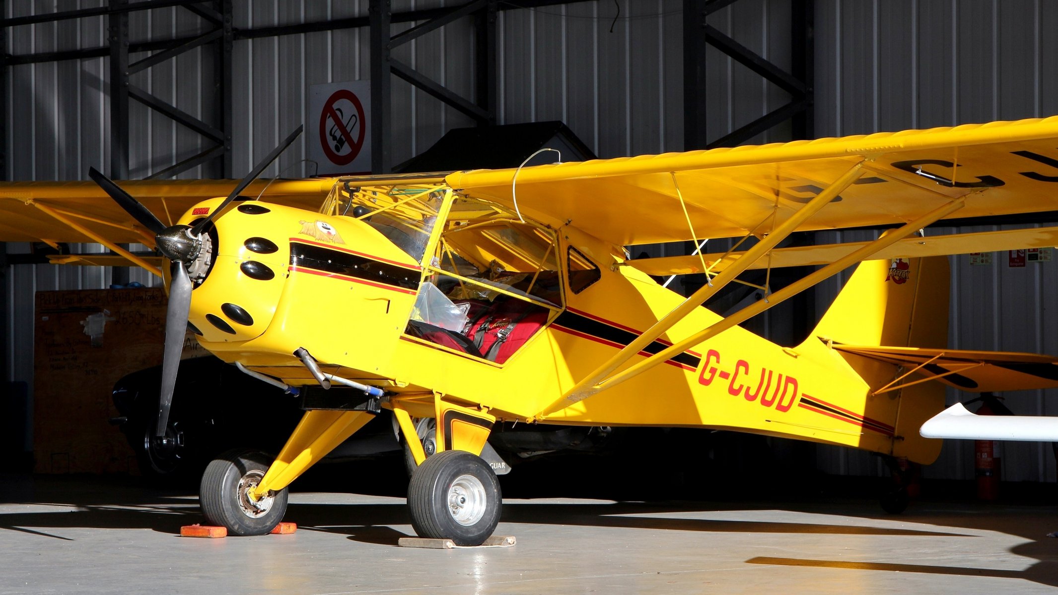 danny kitfox modèle 3 américain léger avion avec ailes repliables