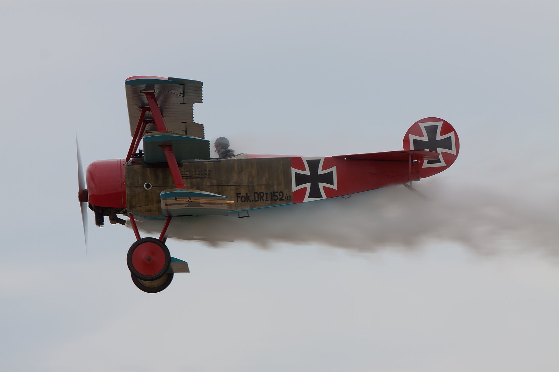 fokker dr.i triplane fighter air force germany at first world war