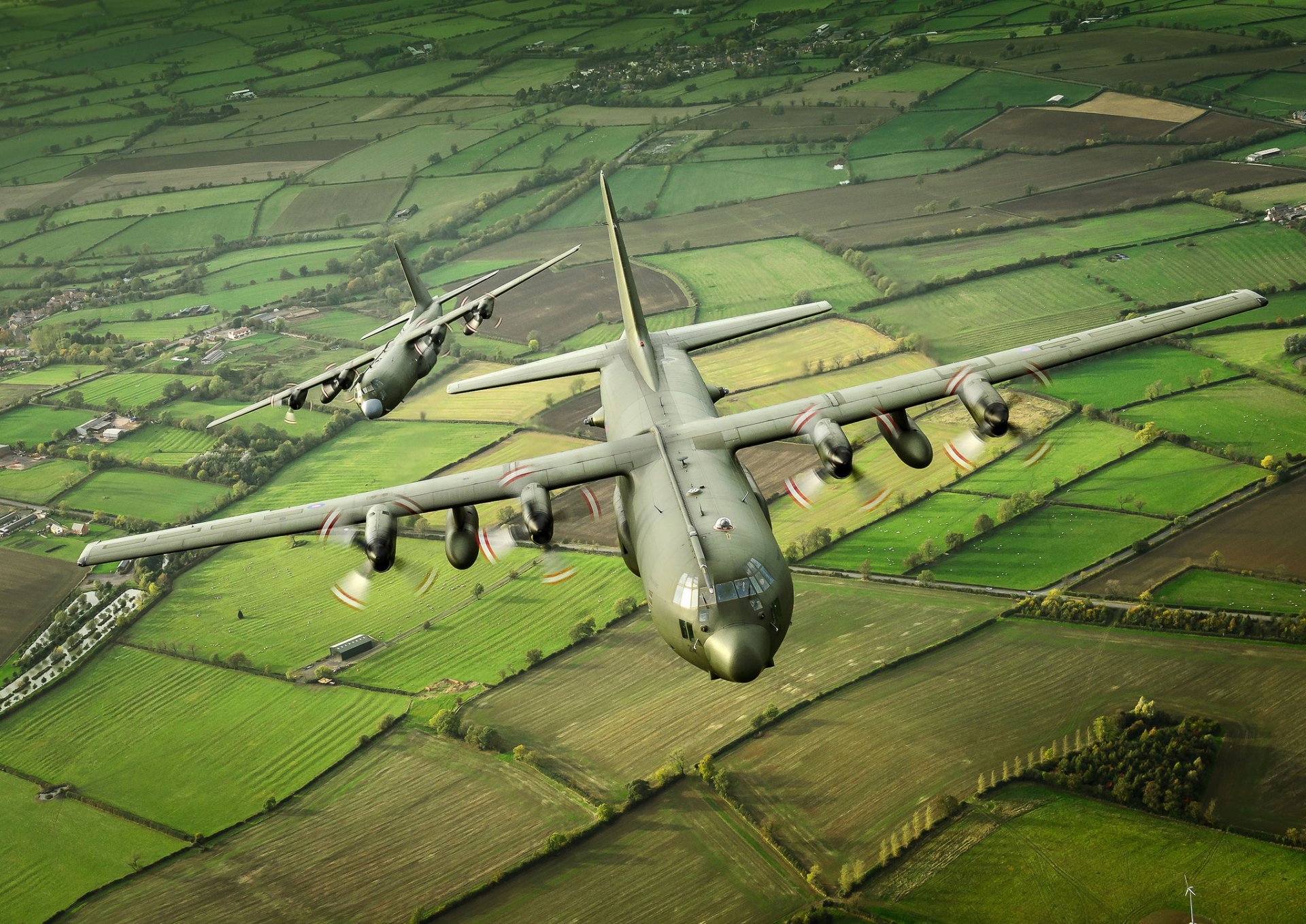 c-130k hercules military transport