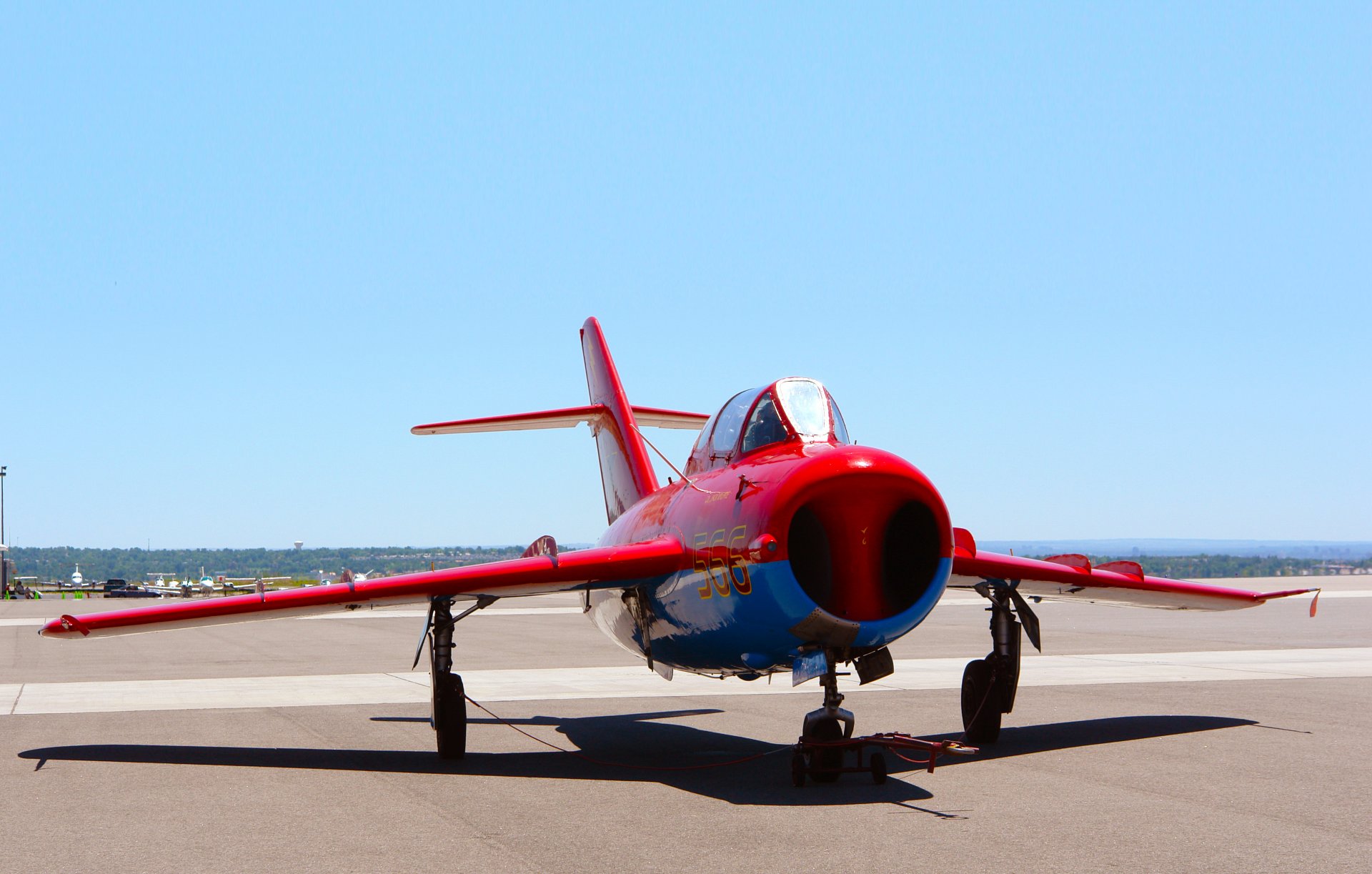 mig-17 fresco avión de combate mikoyan gurevich aviación alas día nariz