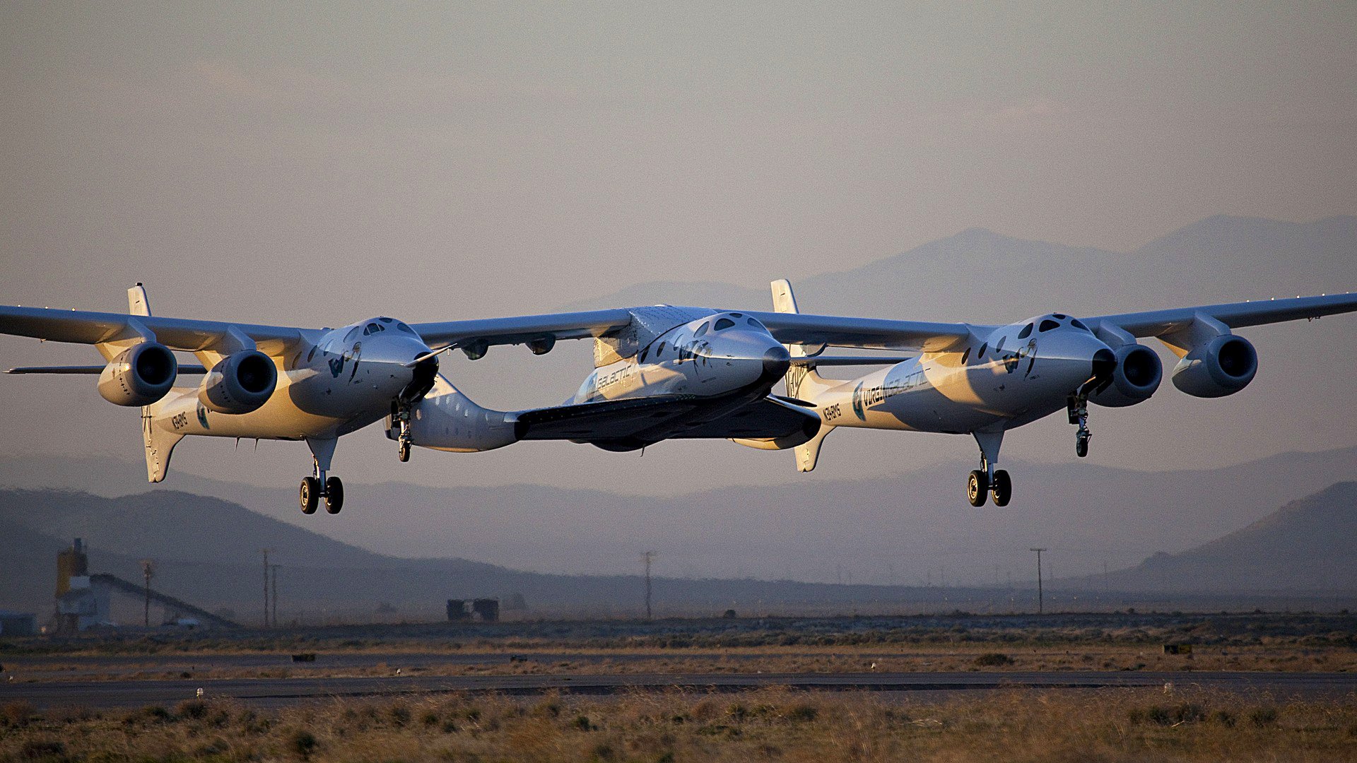 vss enterprise flugzeug berge landung