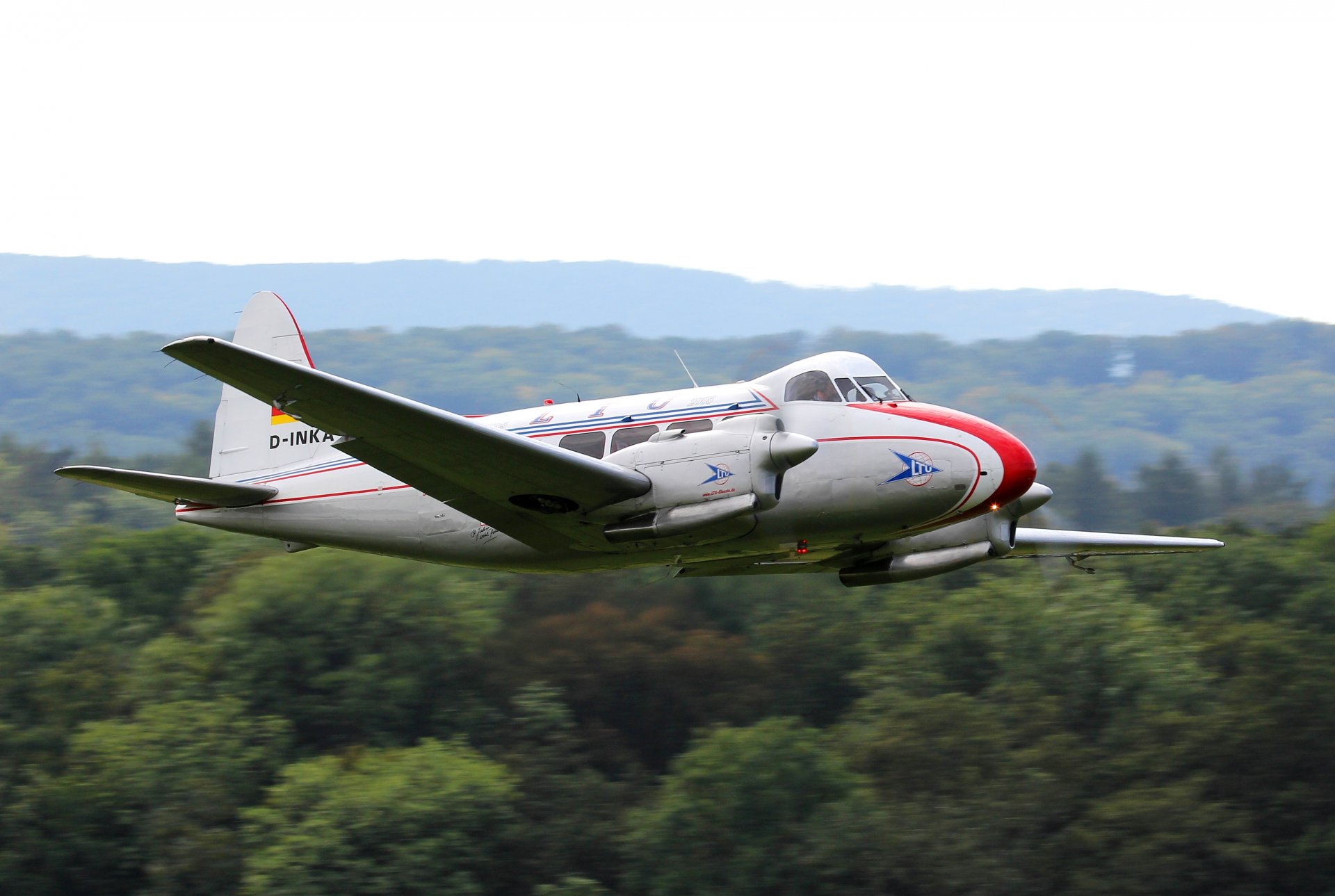 de havilland dh.104 paloma británico de corto alcance de pasajeros monoplano