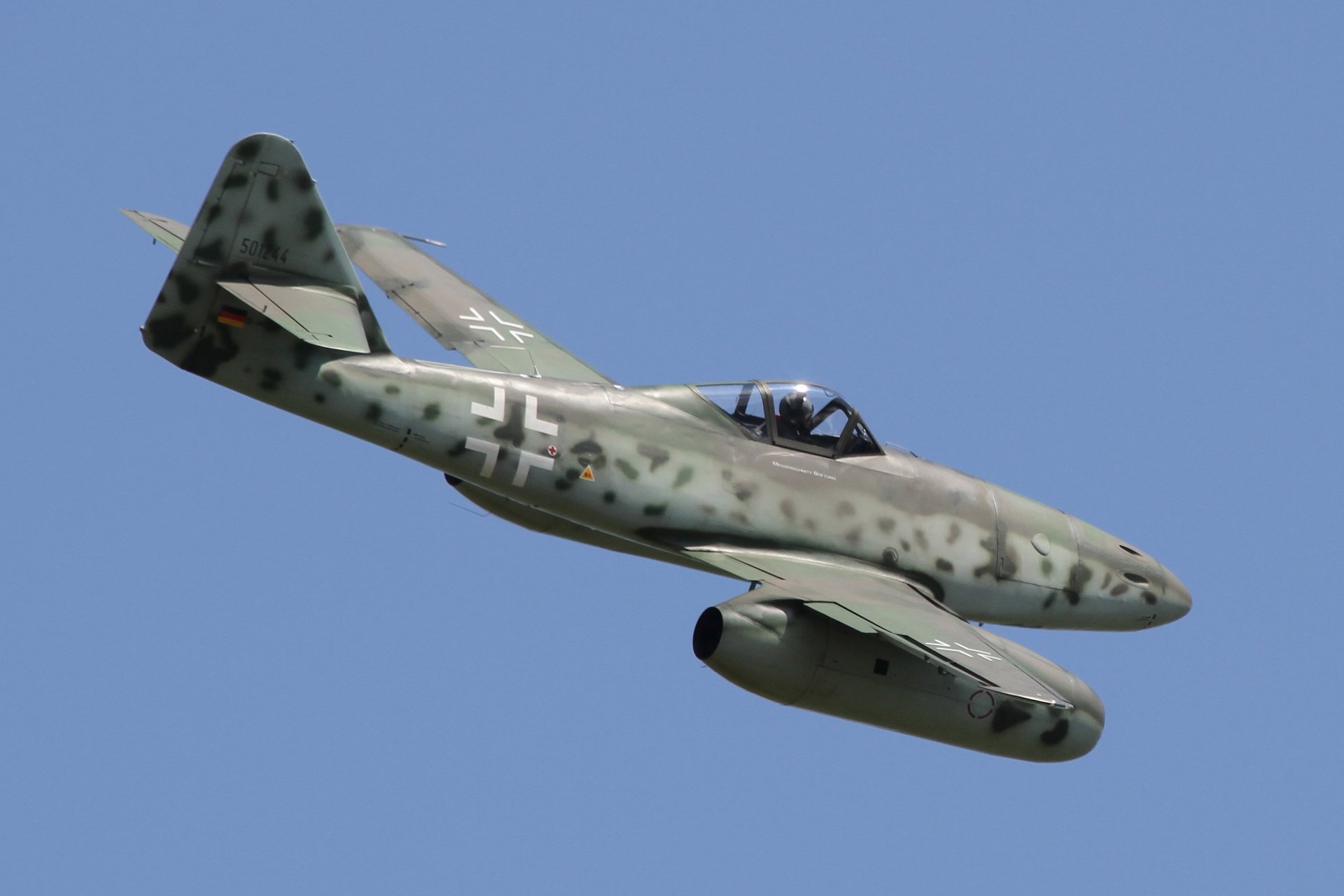 messerschmitt me.262 jet chasseur bombardier avion de reconnaissance temps seconde guerre mondiale guerre