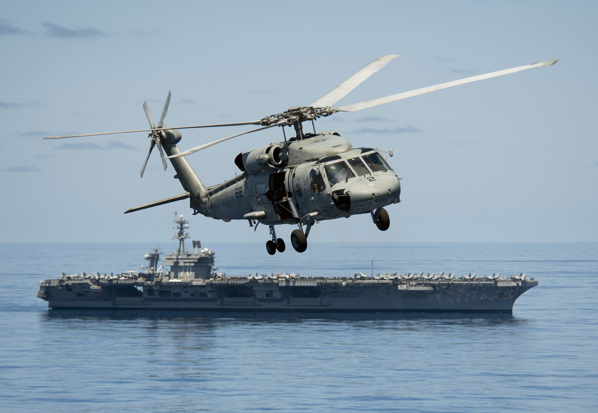 сикорский sh-60f seahawk си хок многоцелевой полет авианосец