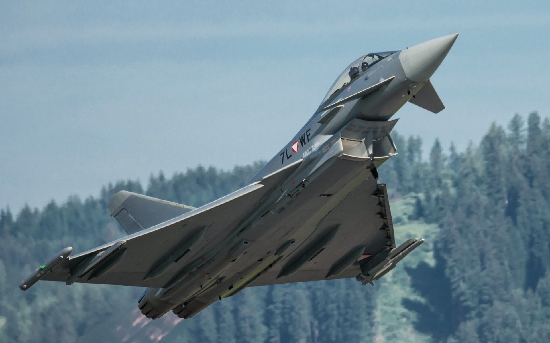 австрийский eurofighter typhoon самолёт оружие