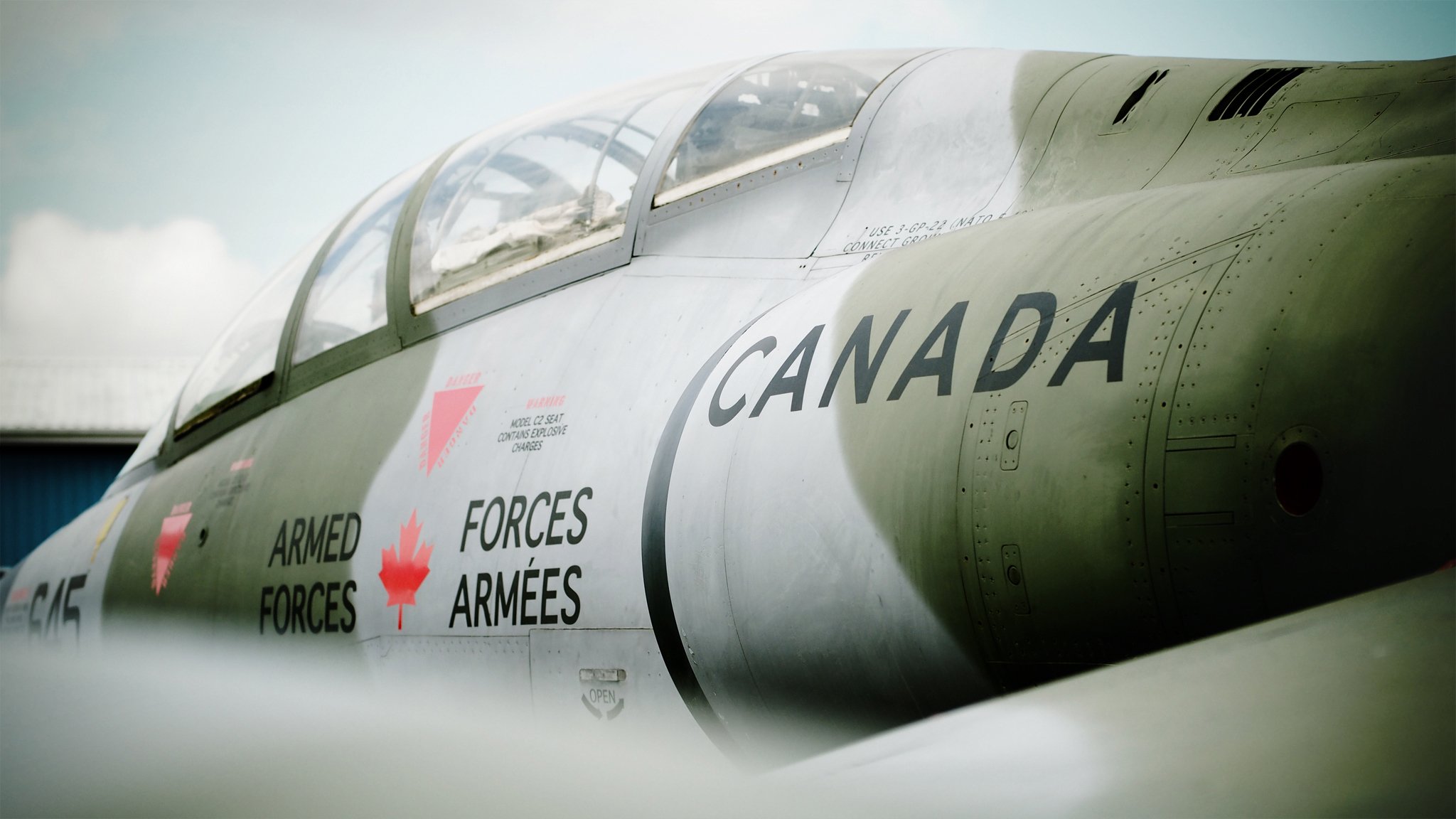 lockheed cf-104d starfighter canadian aviation museum