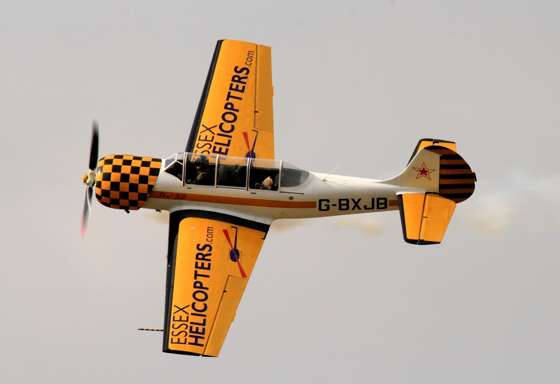 himmel yak 52 yak 52 sowjetisch sport- und trainingsgerät flugzeug