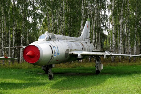 SU-17 fighter - bomber at the Central Museum of the Russian Air Force