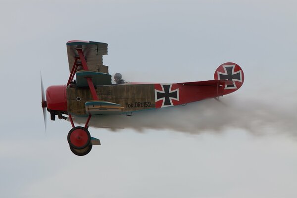 Caza de la fuerza aérea alemana de la Primera guerra mundial Fokker Dr. i