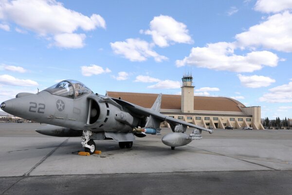 Military fighter bomber of the Air Force