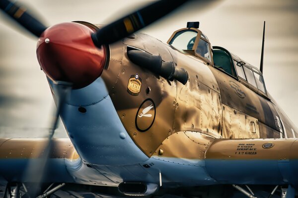 Hawker Hurricane interceptor fighter of the Second World War