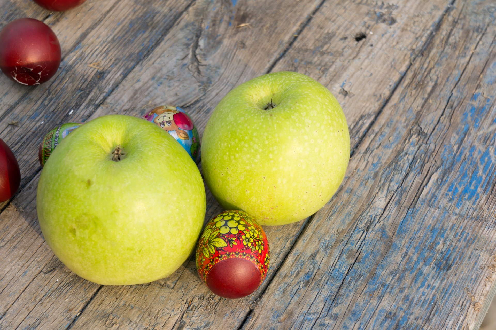 äpfel ostern feiertag frühling eier ostern