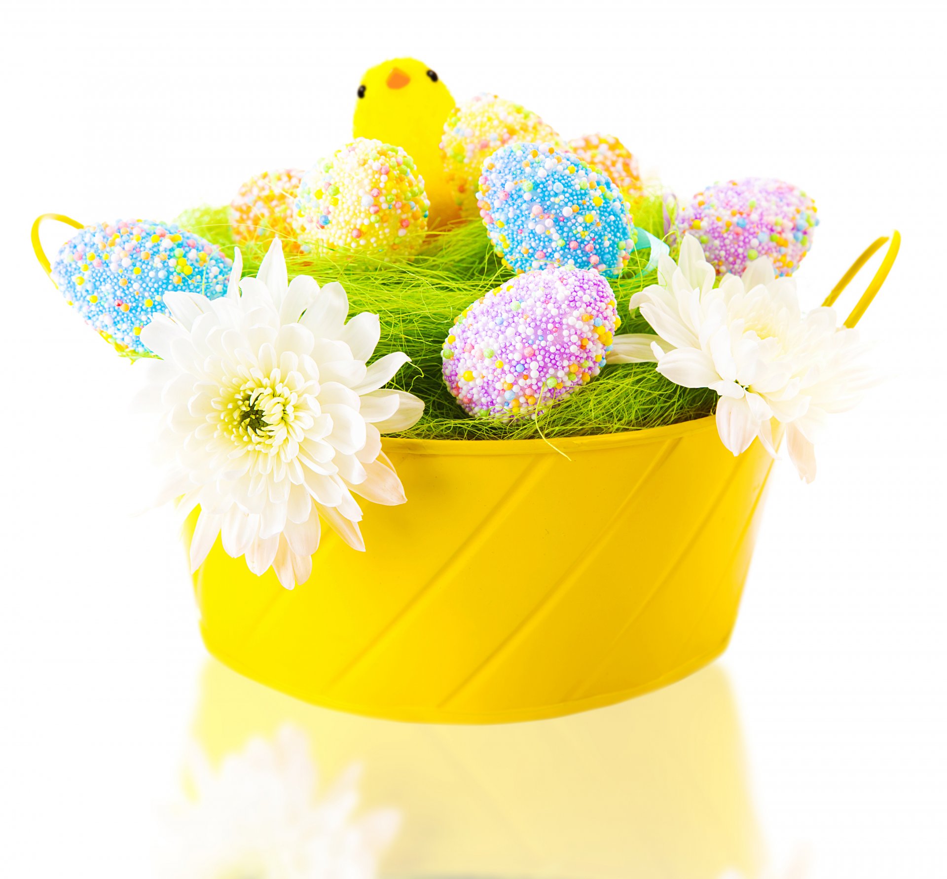 ostern eier blumen