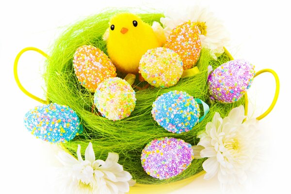 Bright holiday, Easter decorations
