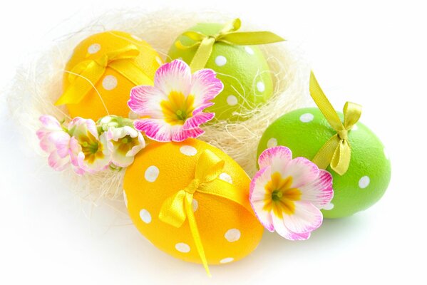 Easter and spring flowers