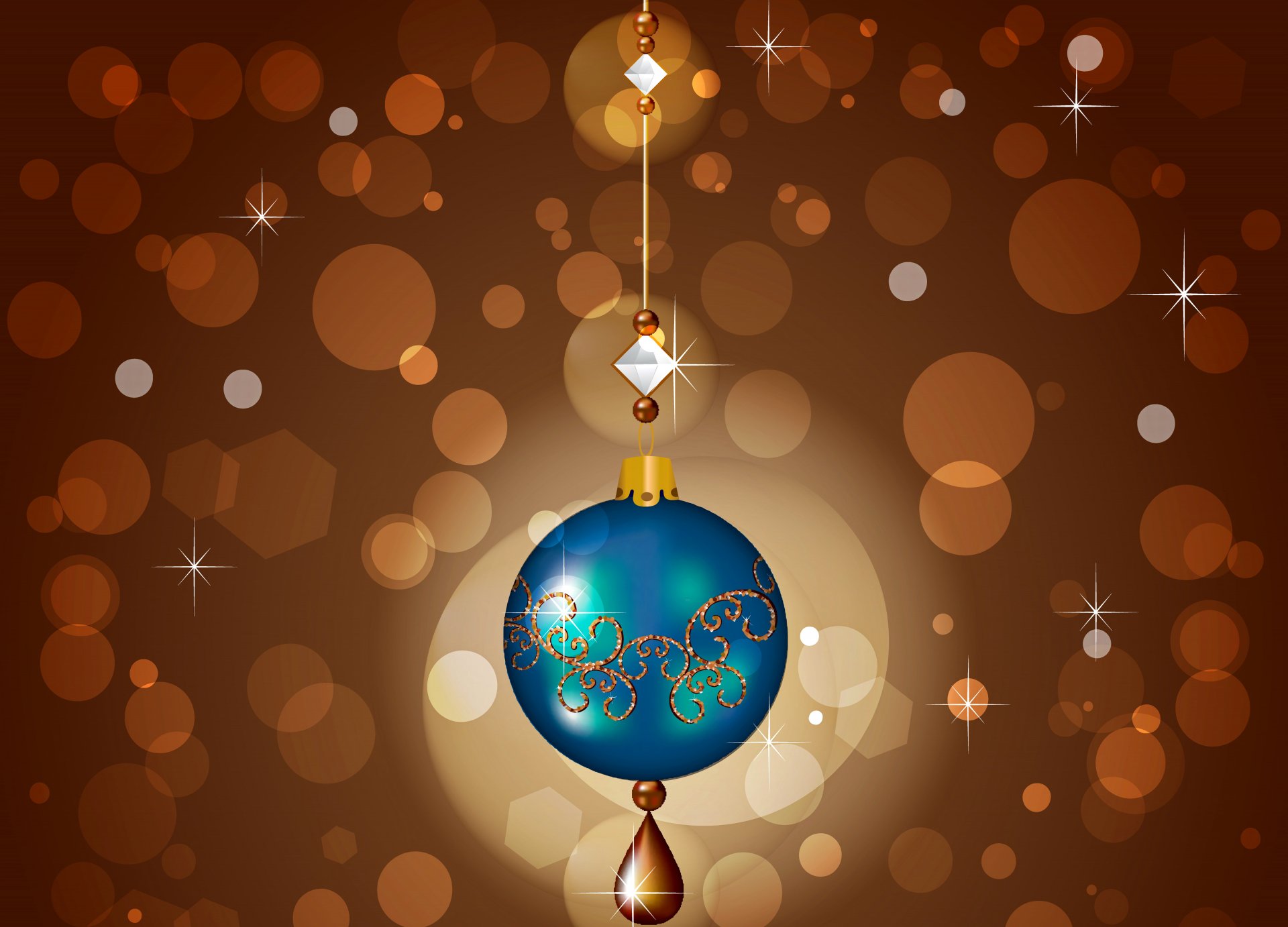 holidays new year decoration toys ball collage vector