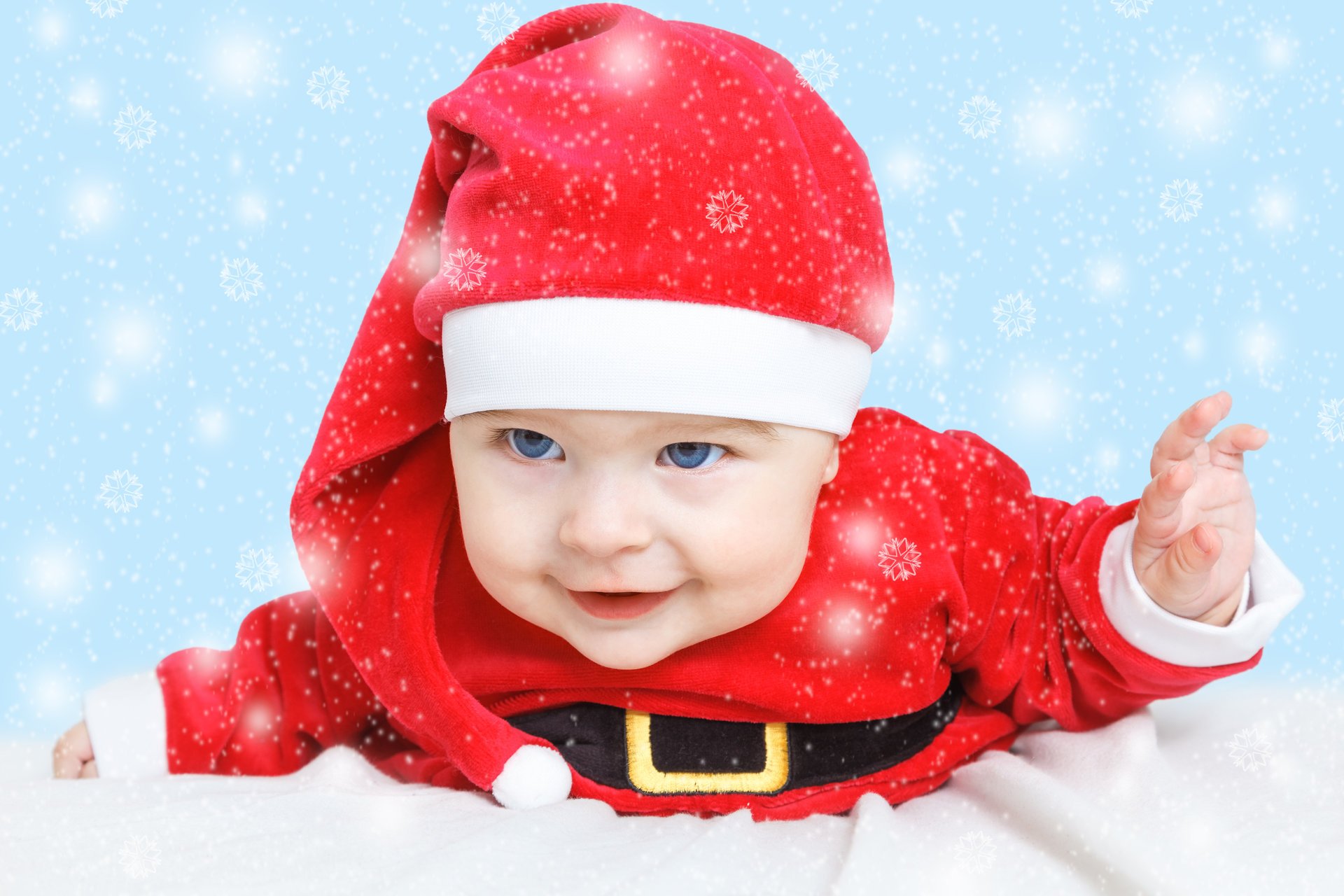 new year christmas holiday baby santa baby santa