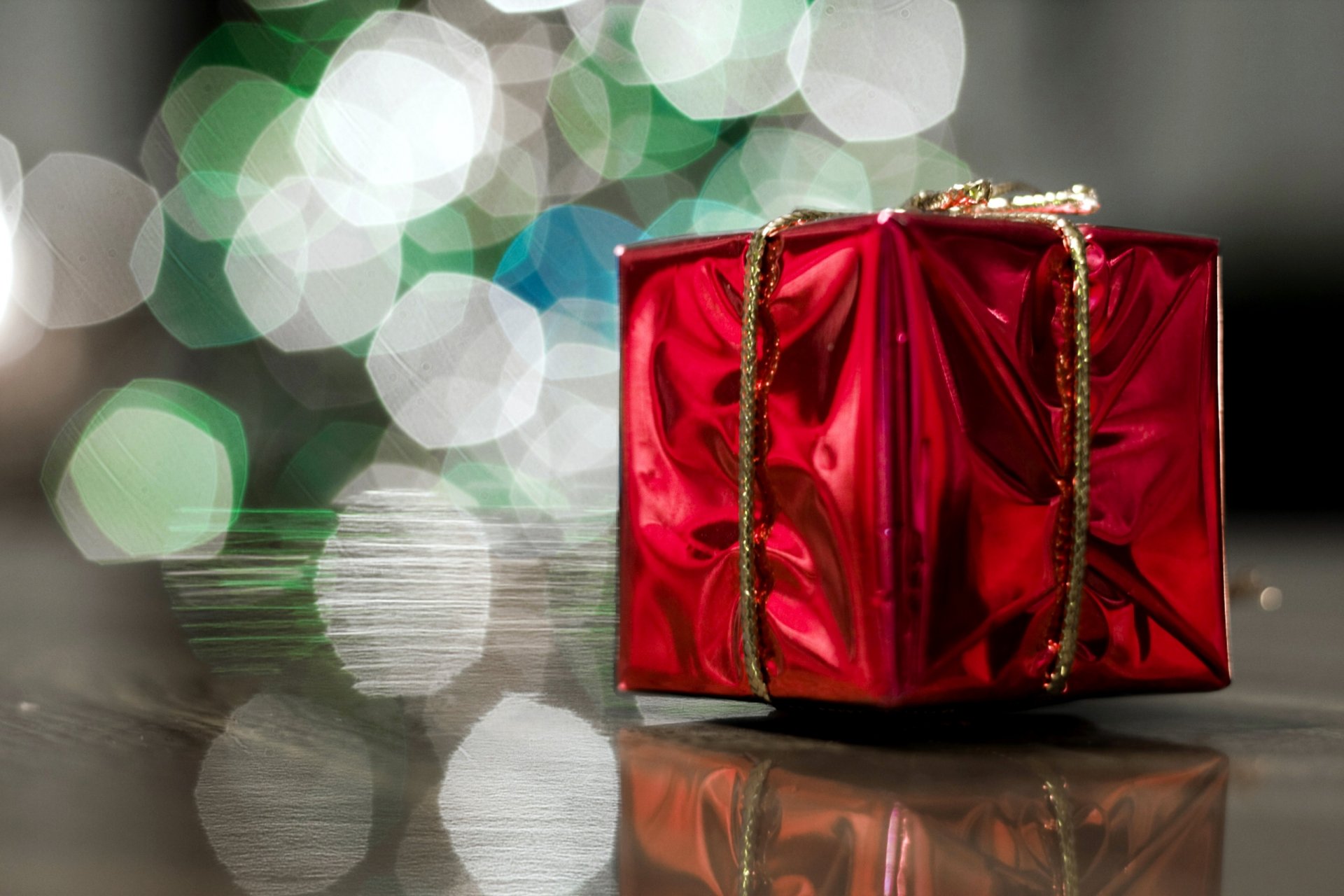 geschenk überraschung box verpackung bokeh