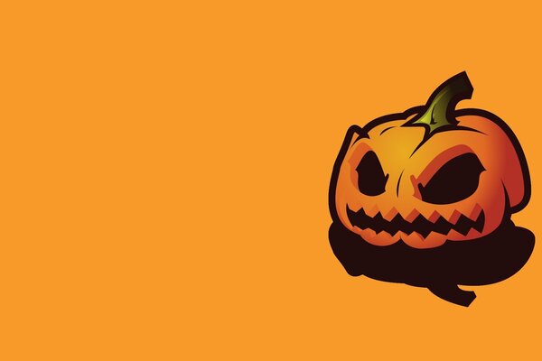 Zucca arrabbiata per la notte di Halloween