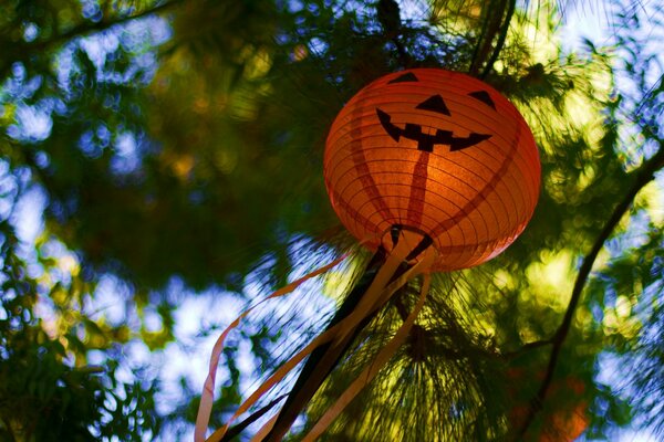 Linterna de calabaza China