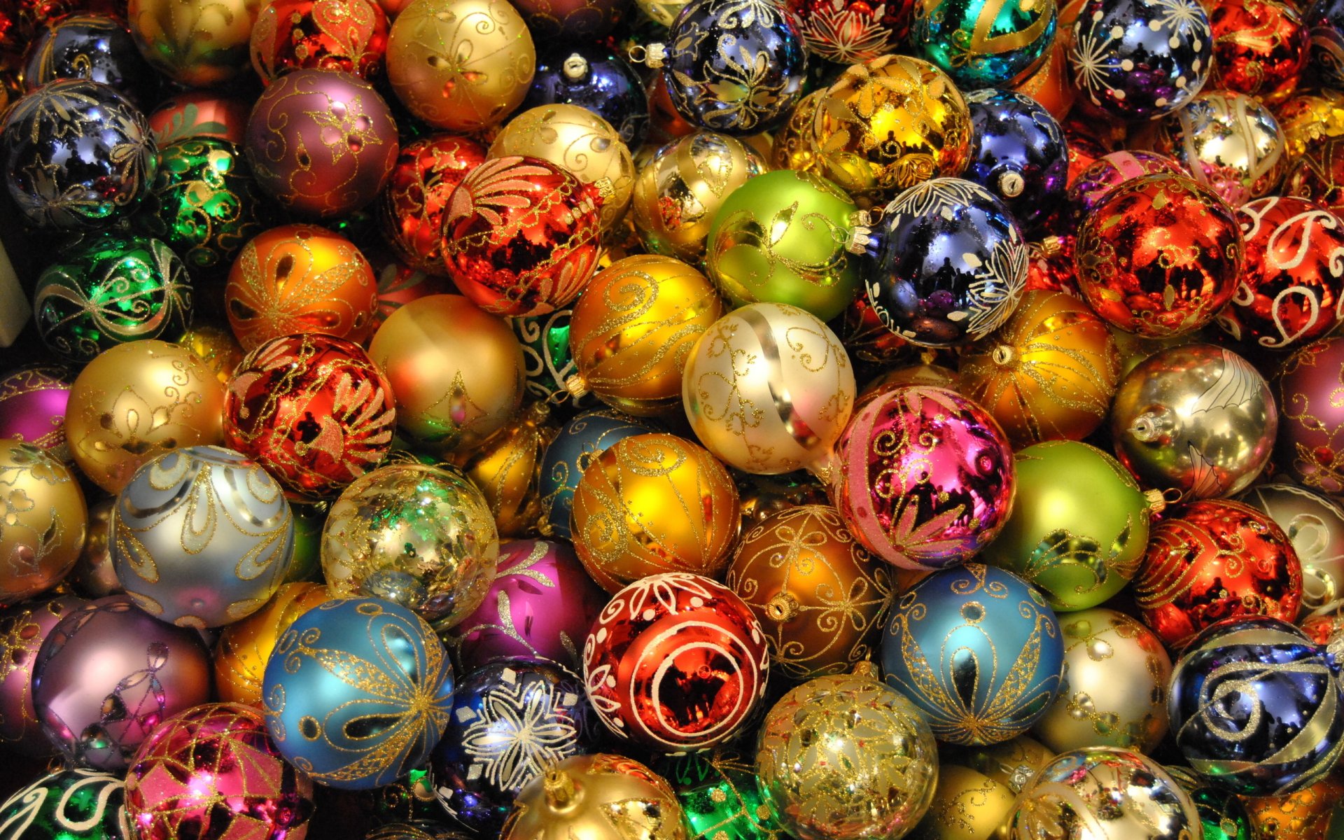 noël nouvel an boules décoration jouets texture