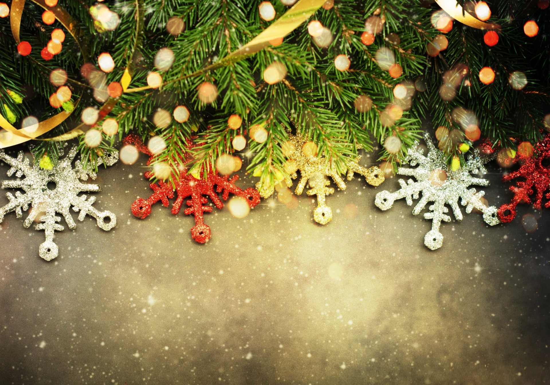 joyeux noël décoration noël. nouvel an arbre de noël flocons de neige