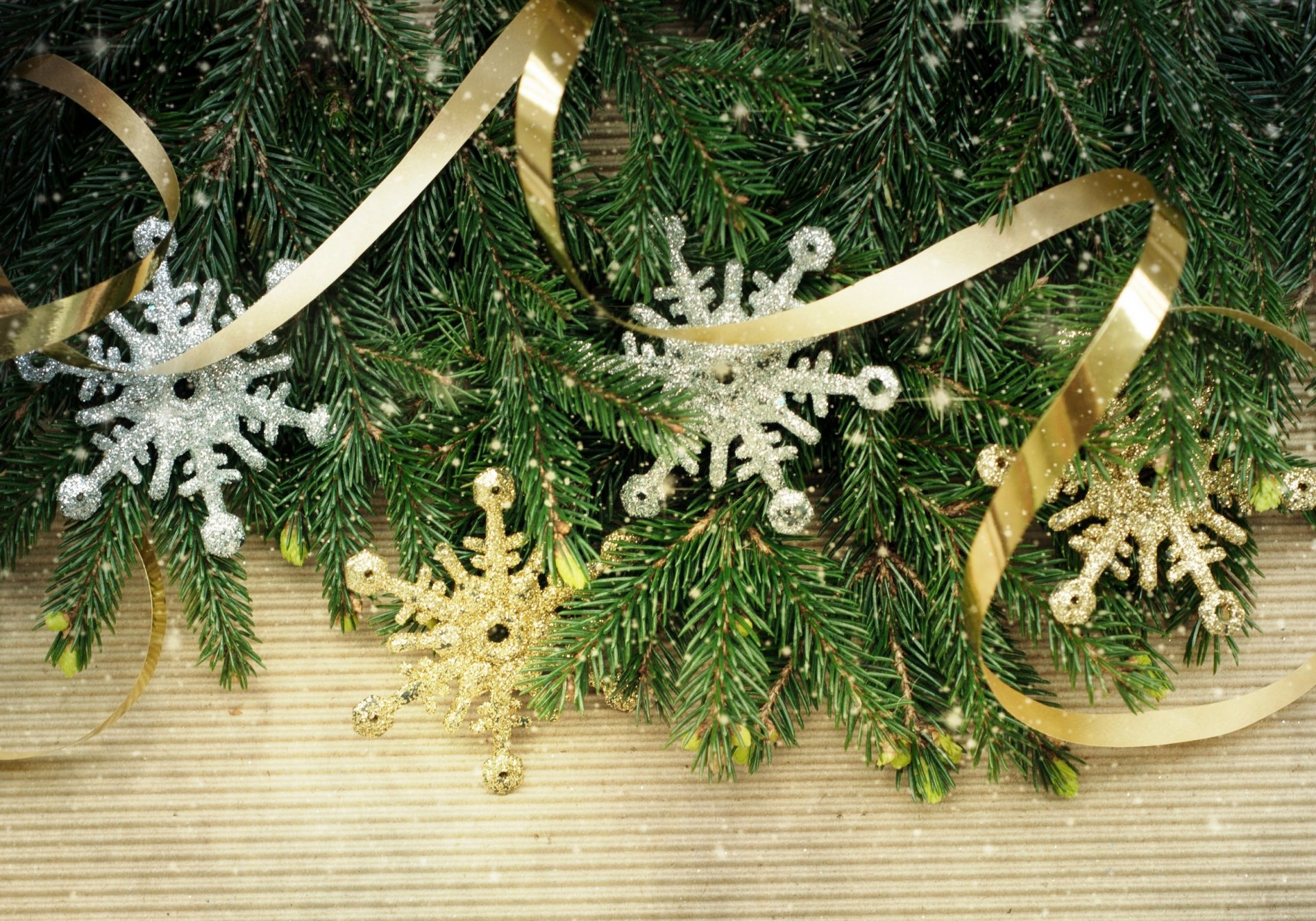 joyeux noël décoration noël. nouvel an arbre de noël flocons de neige