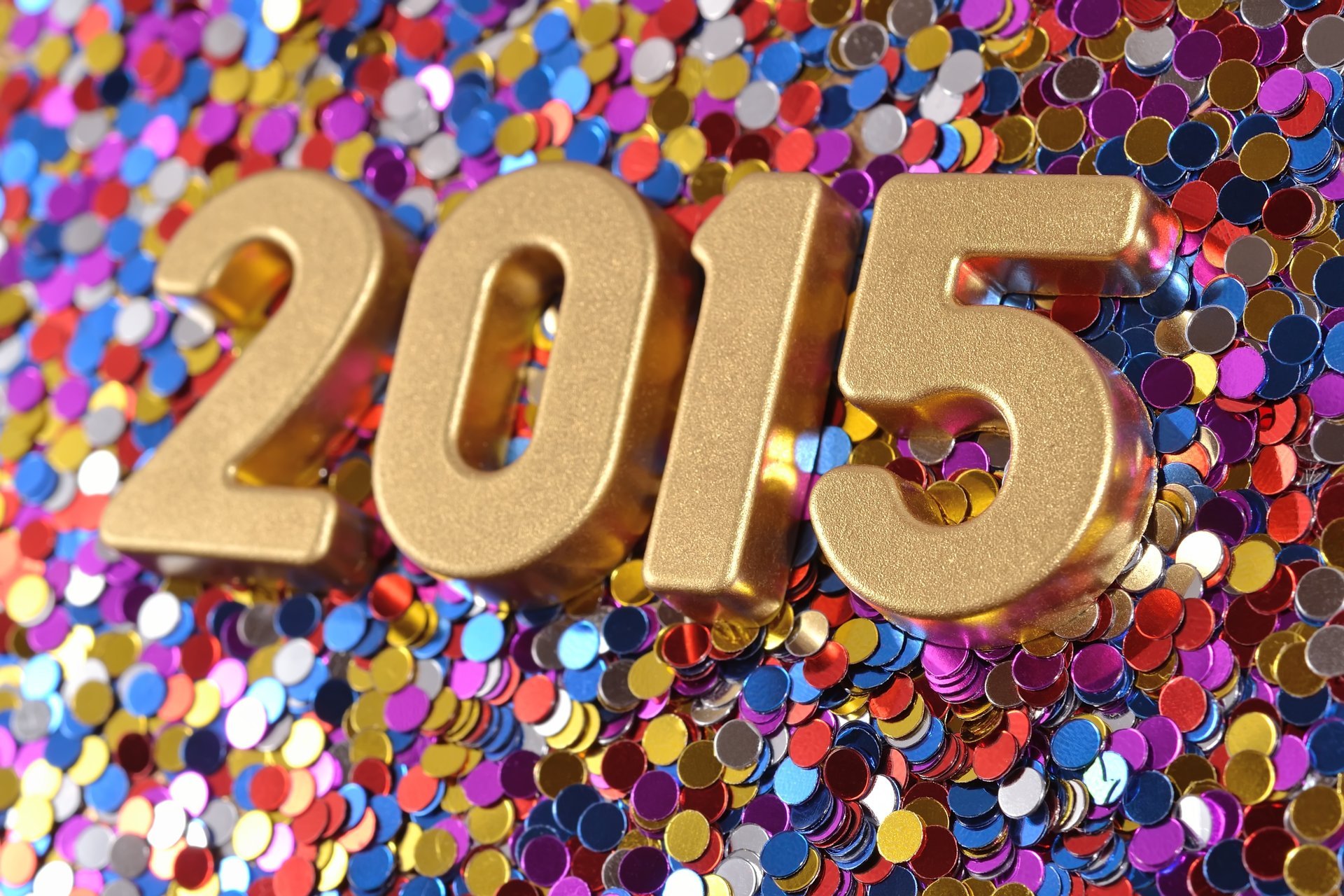 feliz año nuevo 2015 confeti