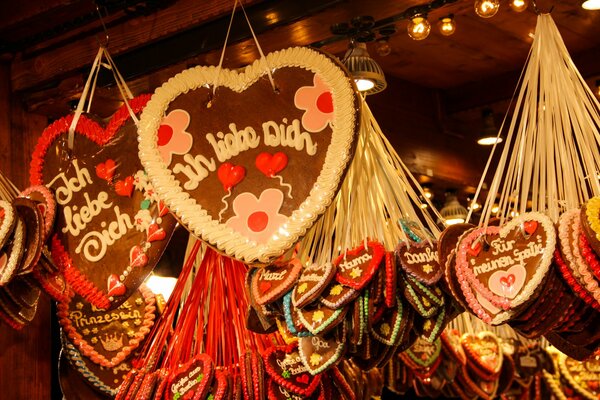 Thematische Lebkuchen für den Urlaub