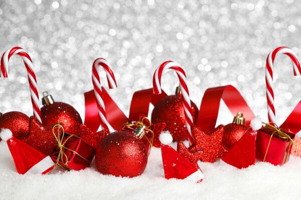 Christmas beautiful red background