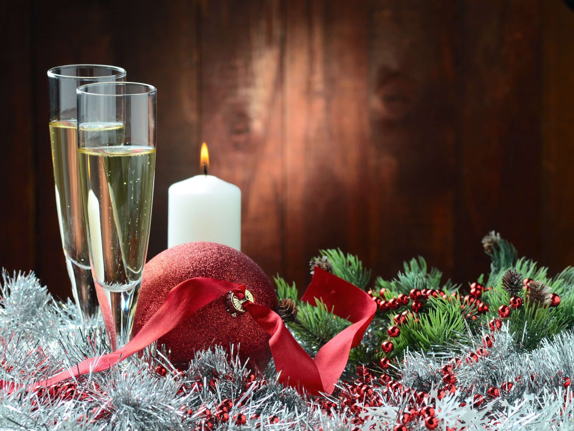 natale nuovo anno decorazioni palle albero di natale tinsel champagne