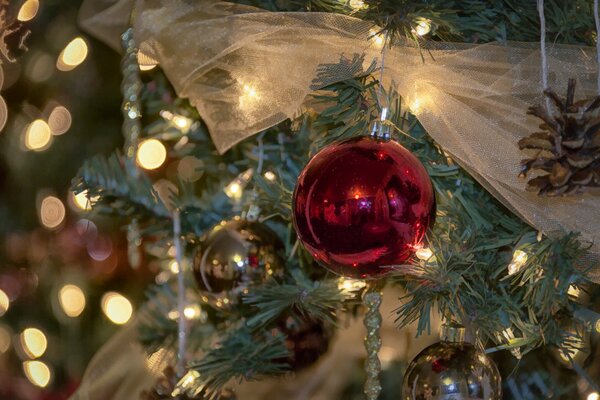 Christbaumschmuck für den Weihnachtsbaum