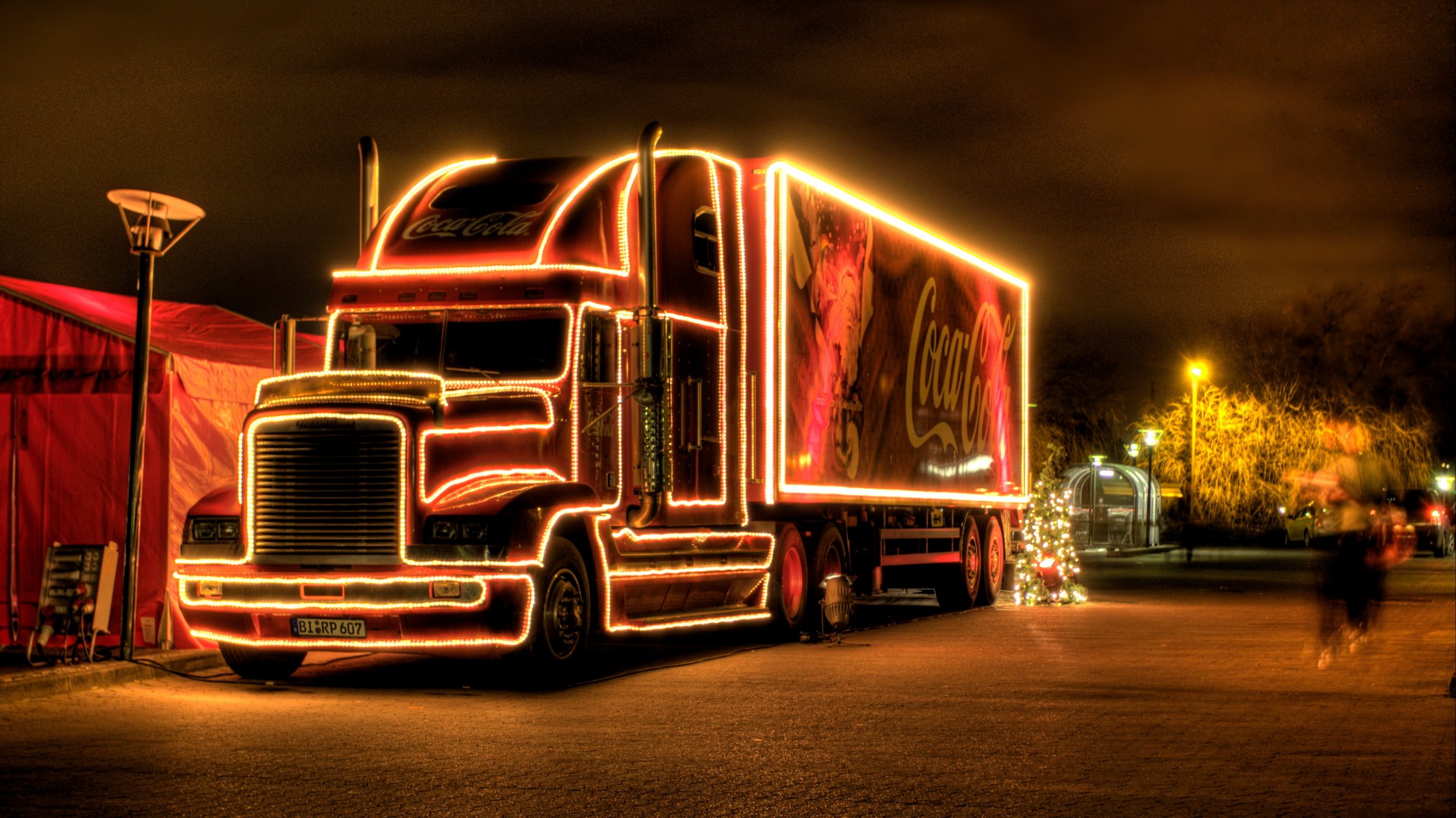 weihnachten lkw coca-cola coca-cola neujahr weihnachten neujahrs-lkw