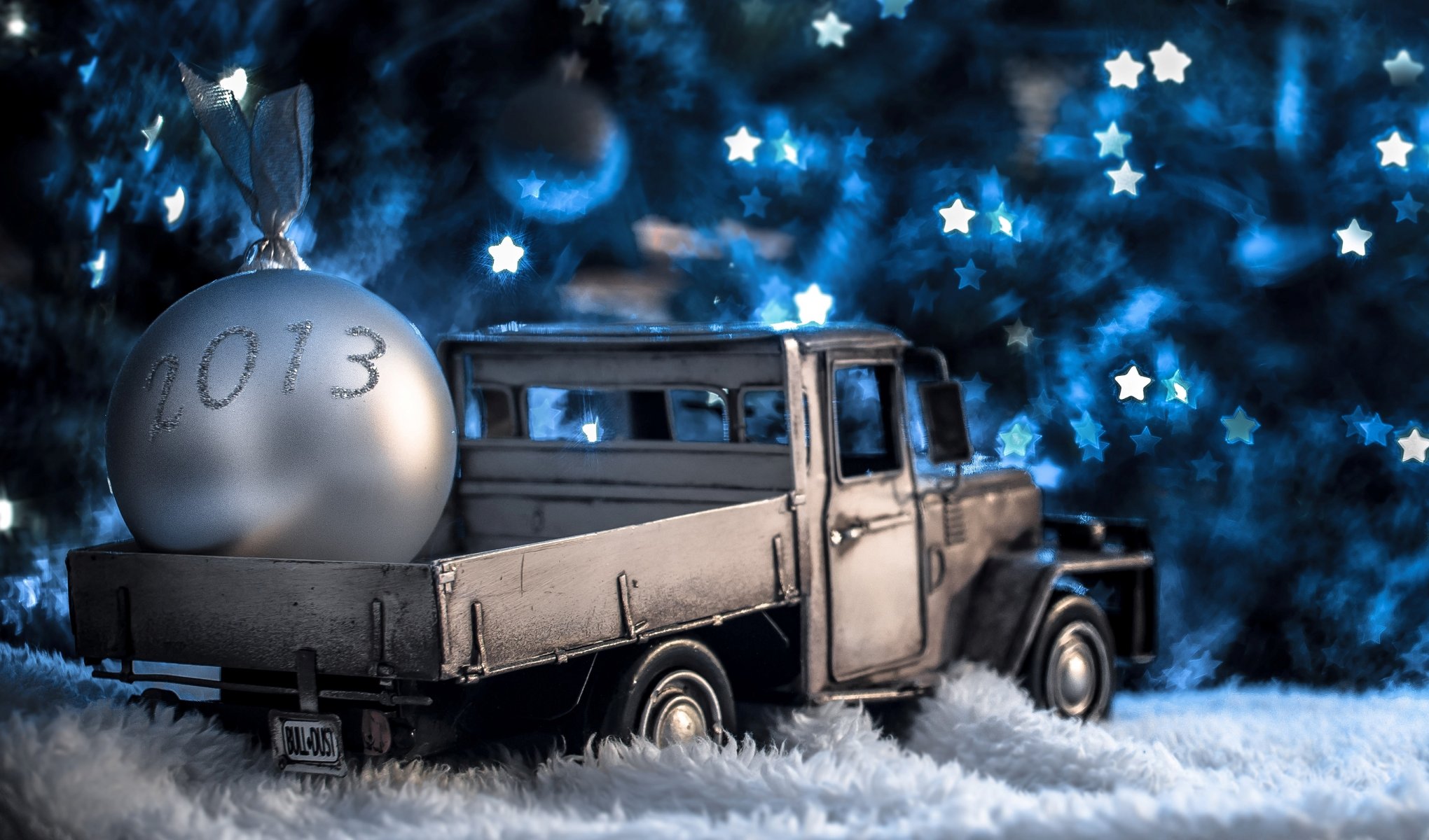 nuovo anno di natale giocattoli di natale albero di natale palla auto bianco figure 2013 anno di inverno vacanze